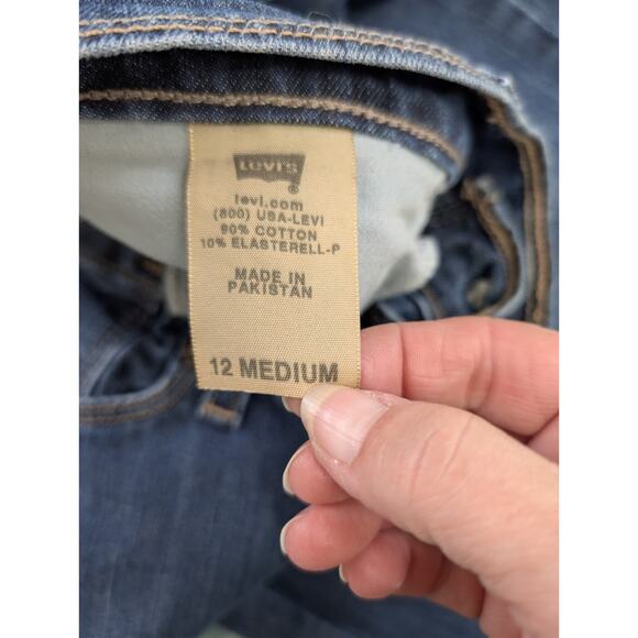 Levi's ultimate Booty Shaping lift boot cut 544 jeans Size 12 medium - Picture 9 of 12